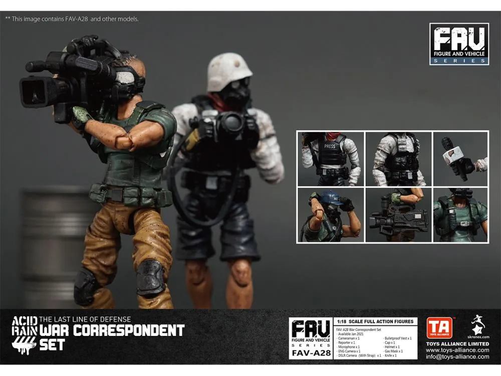 Acid Rain World FAV-A28 War Correspondent Set
