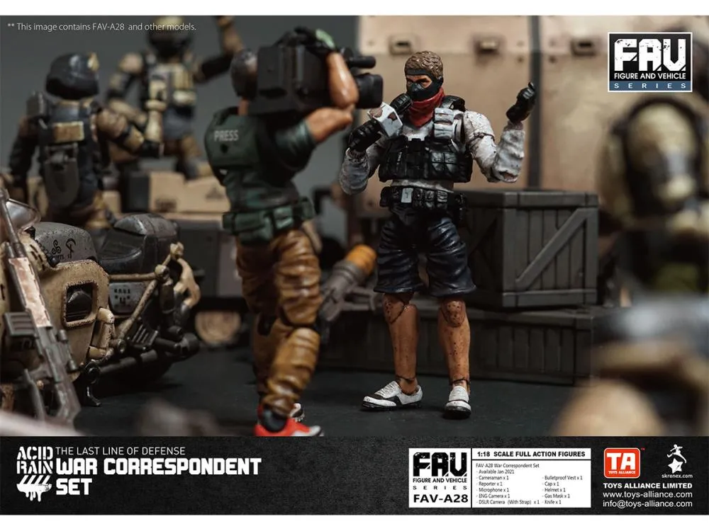 Acid Rain World FAV-A28 War Correspondent Set