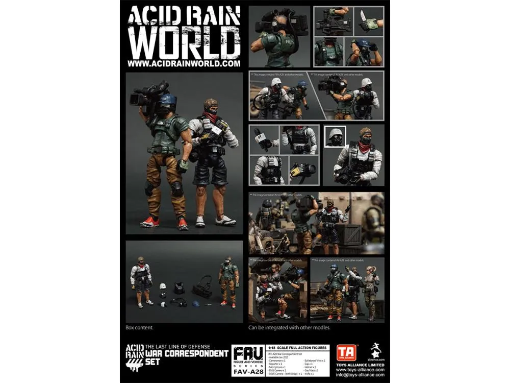 Acid Rain World FAV-A28 War Correspondent Set