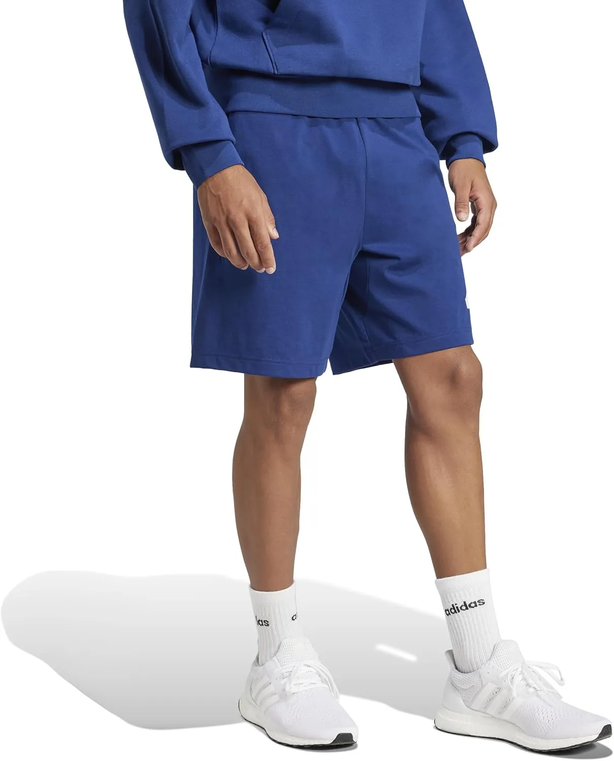 adidas Men's Essentials Big Logo Single Jersey 7-inch Shorts