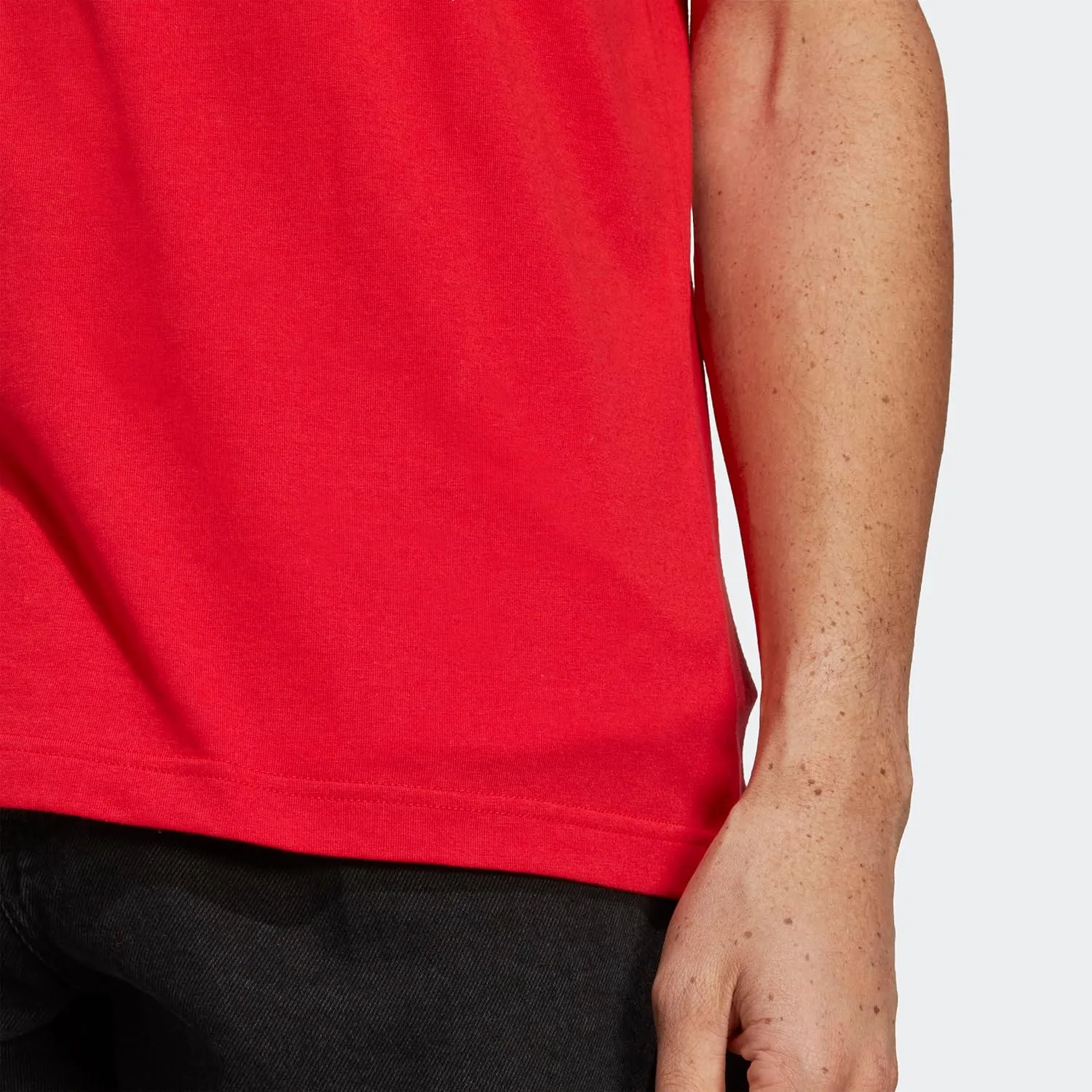 adidas Men's Essentials Single Jersey Linear Embroidered Logo T-Shirt