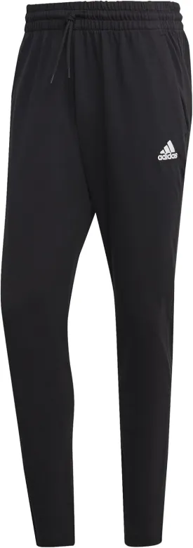 adidas Men's Essentials Single Jersey Tapered Open Hem Pants