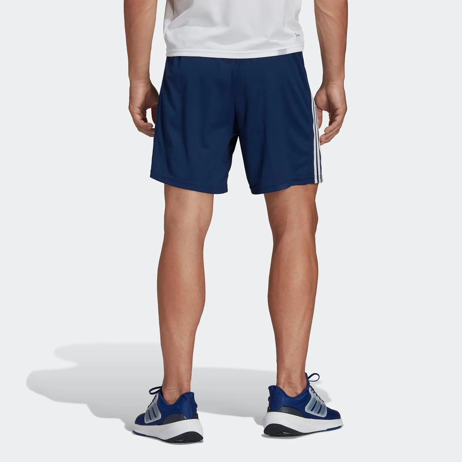 adidas Men's Train Essentials Piqu?? 3-Stripes Shorts