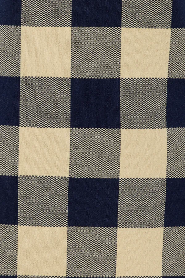 Asher Apron Top in Navy Light Khaki