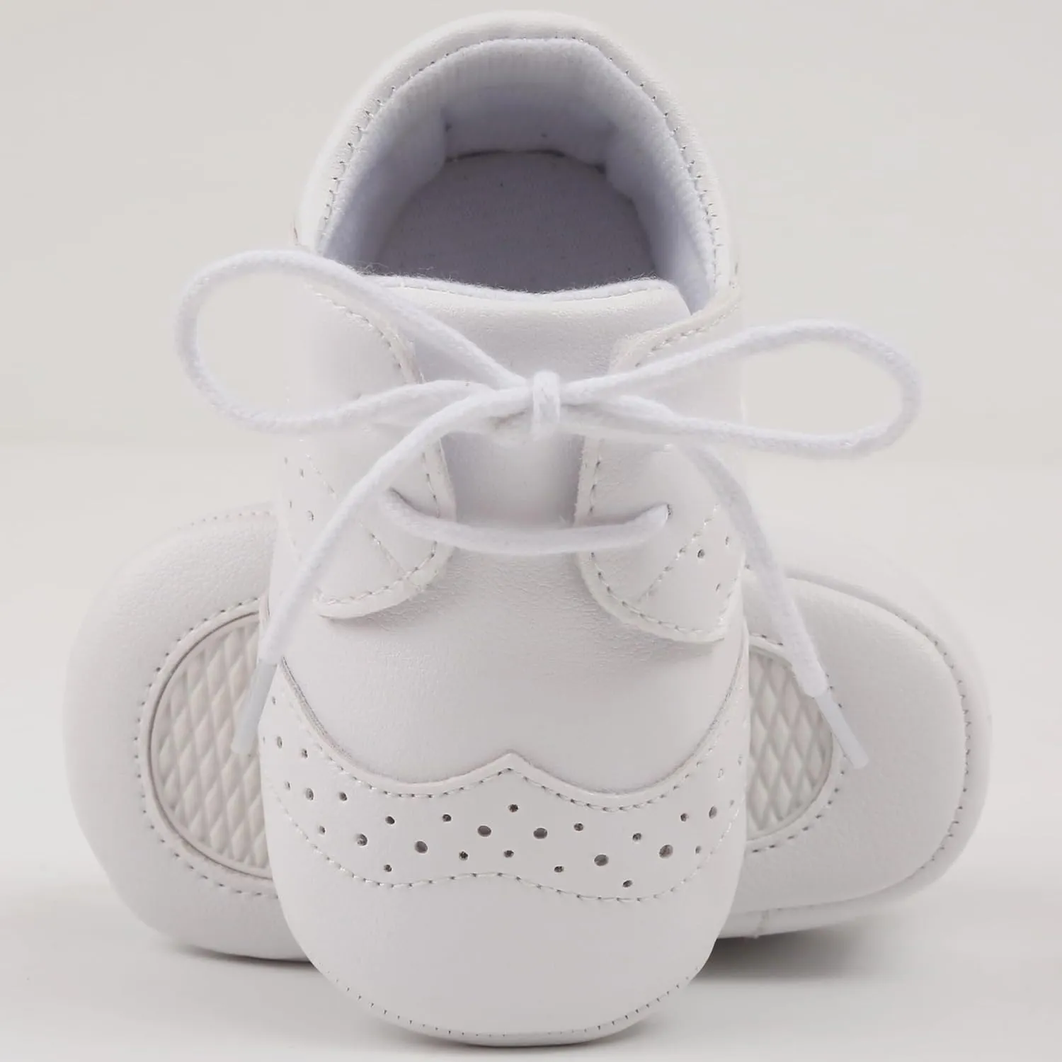Baby Boys Girls Shoes ?Soft Sole Non-Slip PU Leather Baptism Christening Shoes Infant First Walker Shoes Toddler Crib Shoes Newborn Loafers Flats Shoes
