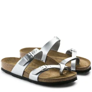 Birkenstock Women's Mayari Birko-Flor in Silver