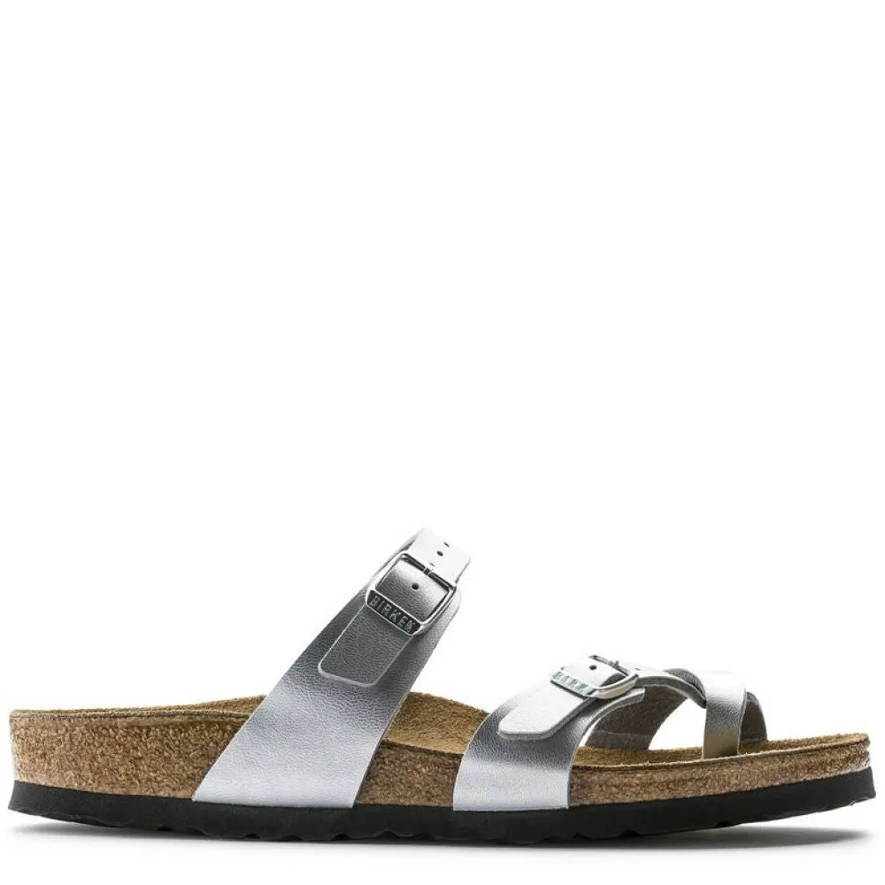 Birkenstock Women's Mayari Birko-Flor in Silver