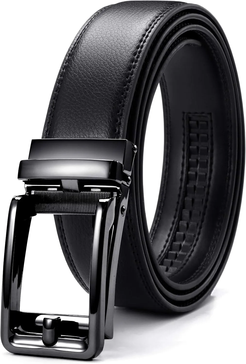 CHAOREN Click Belts for Men - Mens Ratchet Belt 1 3/8" for Dress Pants - Perfect Companion to Men's Oxfords