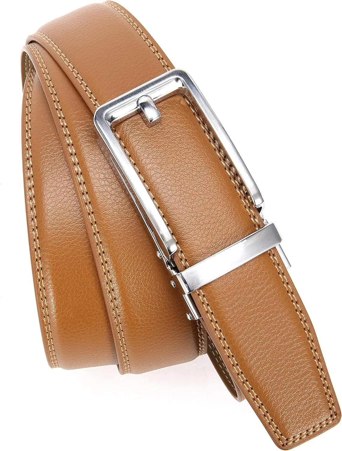 CHAOREN Click Belts for Men - Mens Ratchet Belt 1 3/8" for Dress Pants - Perfect Companion to Men's Oxfords