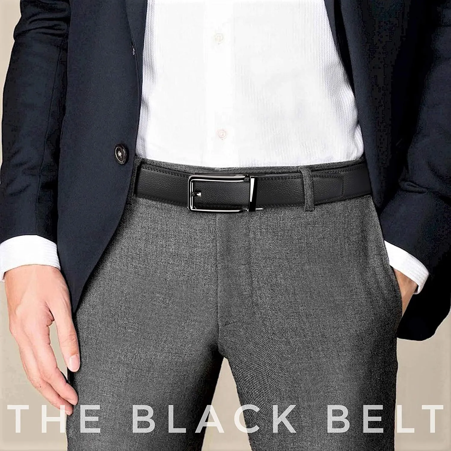 CHAOREN Click Belts for Men - Mens Ratchet Belt 1 3/8" for Dress Pants - Perfect Companion to Men's Oxfords