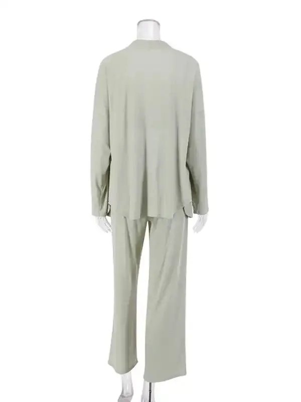 Comfortable women’s pajamas for home wear three-piece set