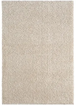Fluffy and comfortable Fawn Plain Shag Rug