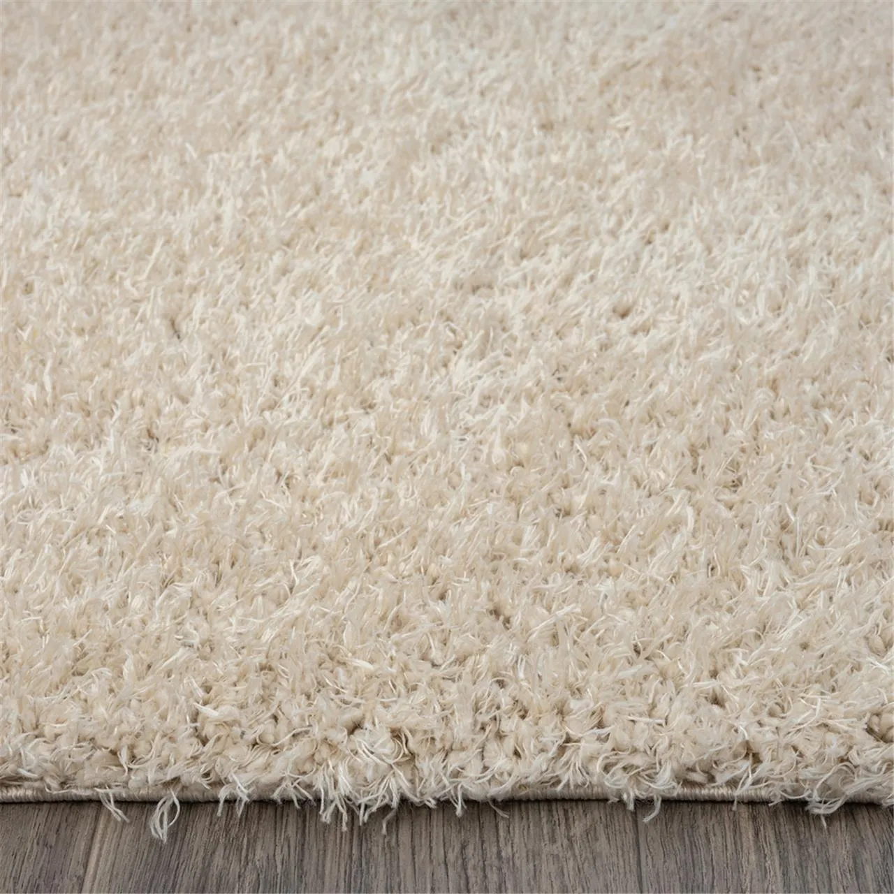Fluffy and comfortable Fawn Plain Shag Rug