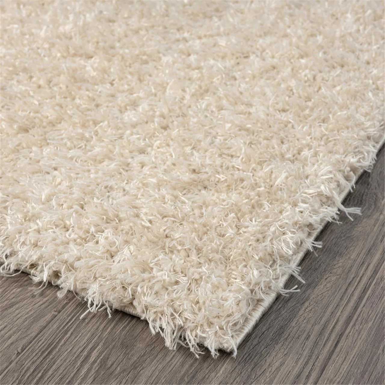 Fluffy and comfortable Fawn Plain Shag Rug