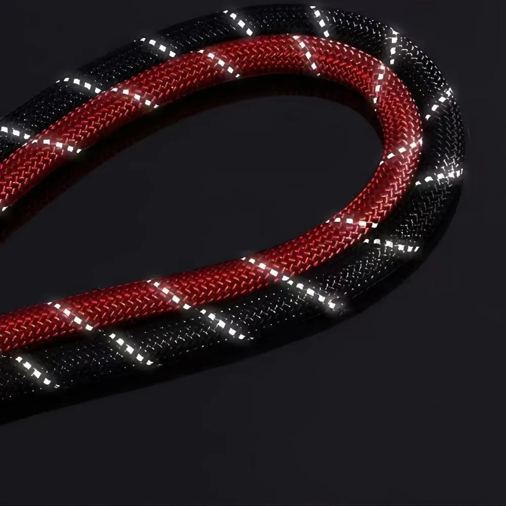 Hands-Free Reflective Bungee Dog Leash - Adjustable and Comfortable