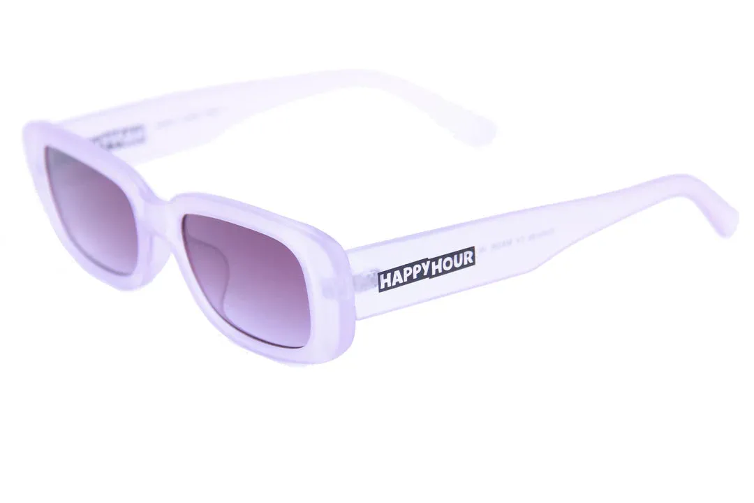 HAPPY HOUR SUNGLASSES OXFORDS LAVENDER SILK