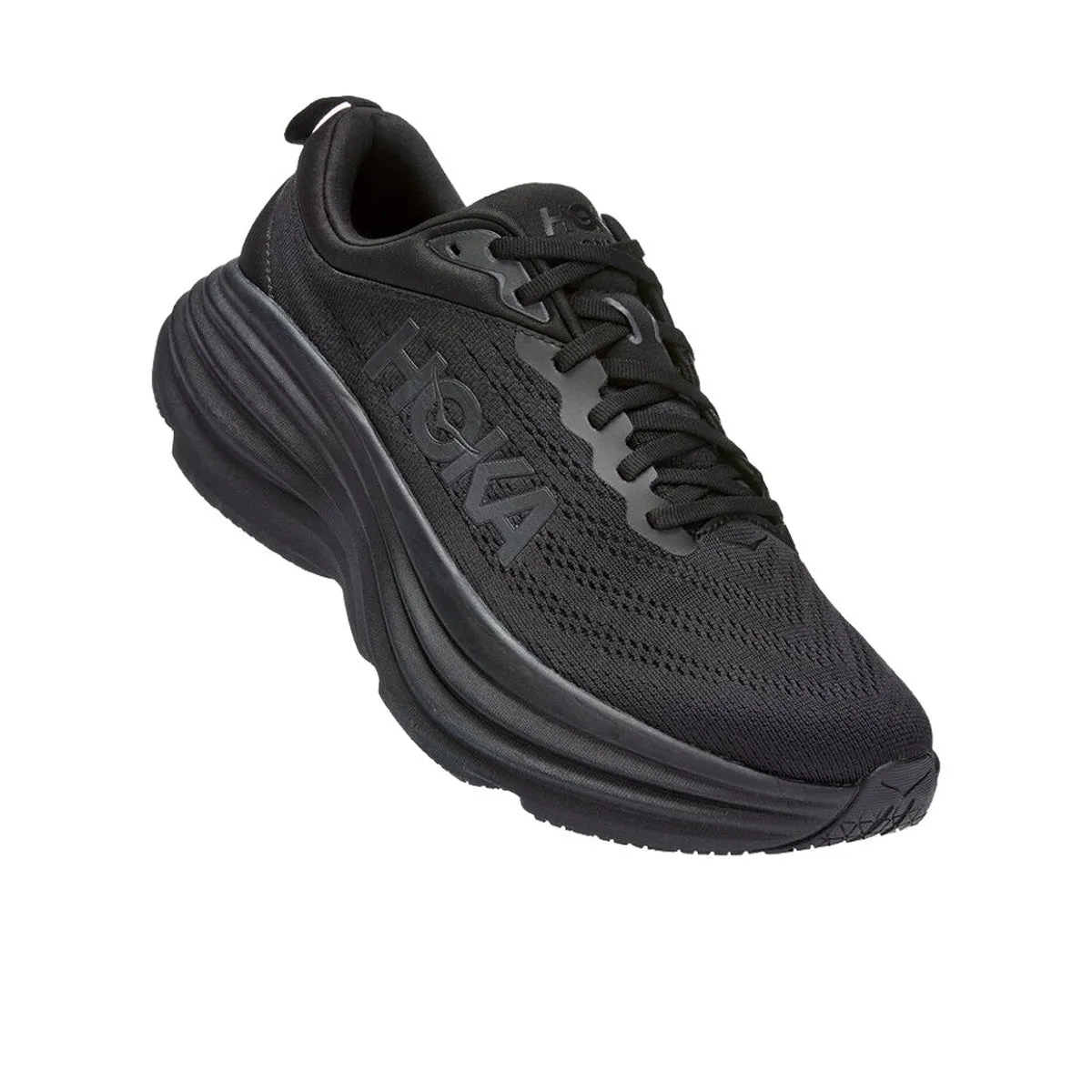 Hoka Bondi 8 Mens Running Shoes | Black