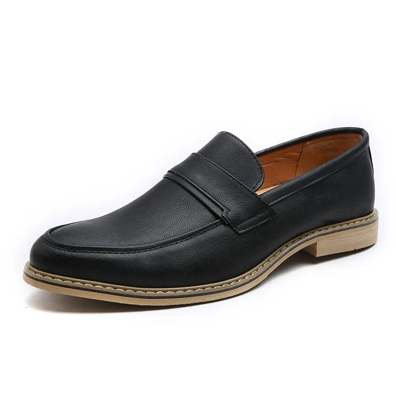 [Korean Style] Handmade Slip-On Oxford Shoes