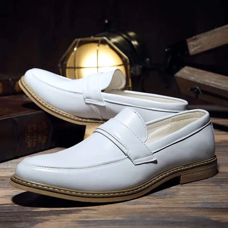 [Korean Style] Handmade Slip-On Oxford Shoes