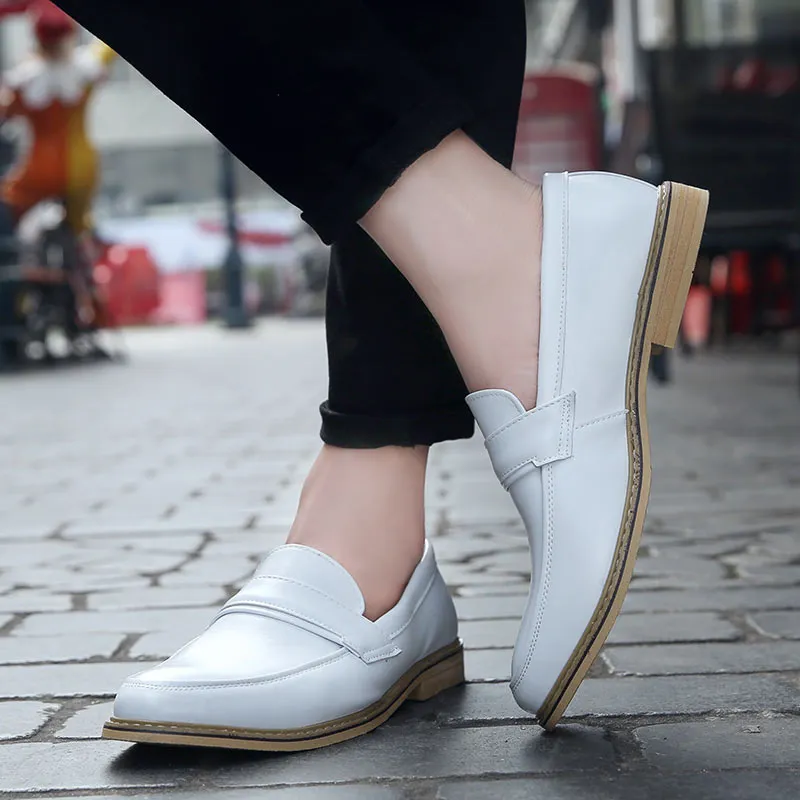 [Korean Style] Handmade Slip-On Oxford Shoes