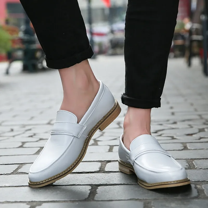 [Korean Style] Handmade Slip-On Oxford Shoes