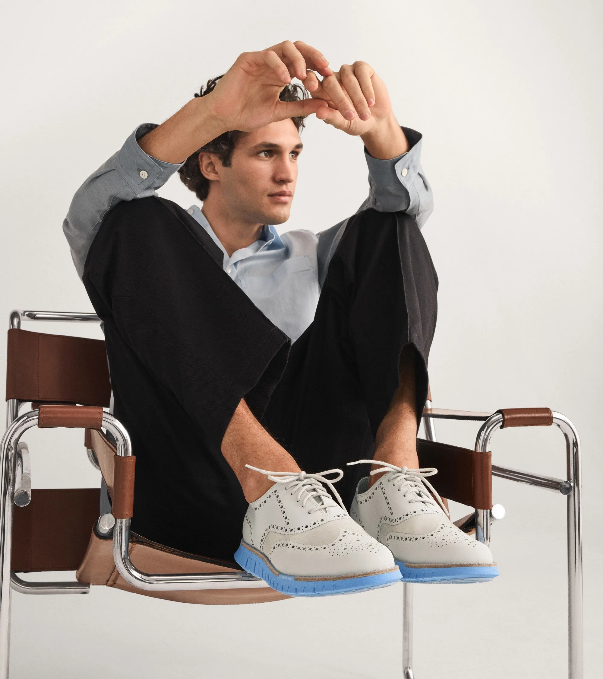 Men's ZERØGRAND Remastered No Stitch Wingtip Oxfords