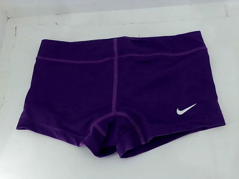 Nike Women's Volleyball Active Shorts Purple Size Large