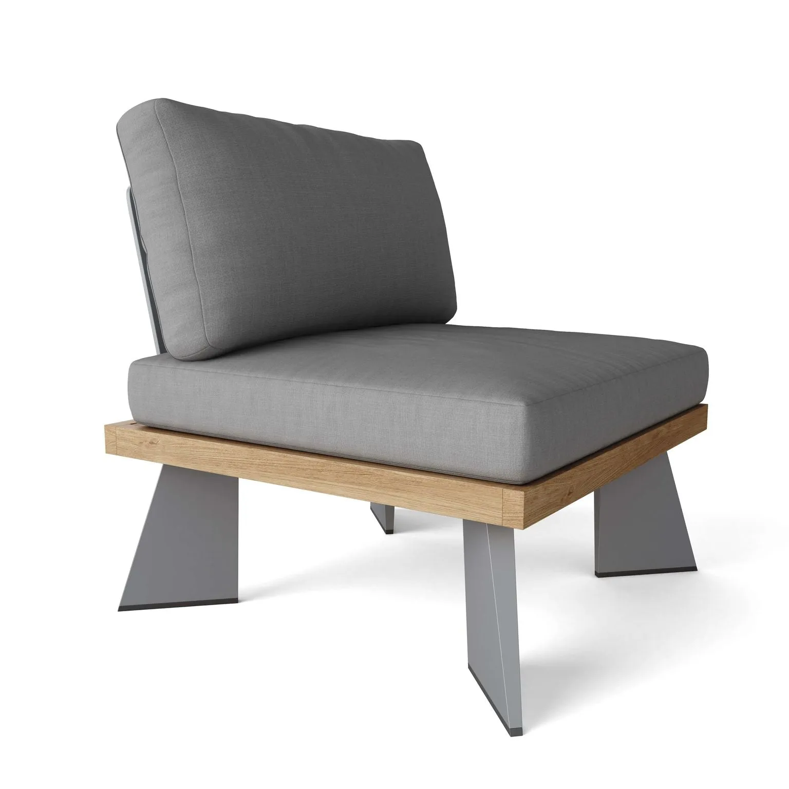 Oxford Platform 1-Seater, From Designer Sketches To Your Patio, 31.5"W X 33.5"D X 30"H.