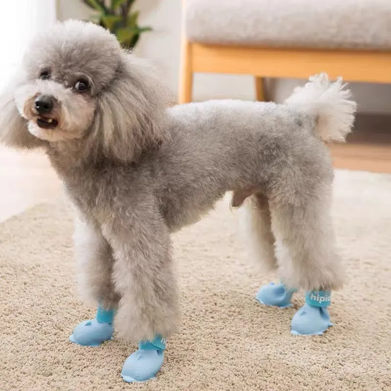 Puppy Candy Colors Rain Shoes (4Pcs) | Dolphin Shape