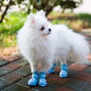 Puppy Candy Colors Rain Shoes (4Pcs) | Dolphin Shape