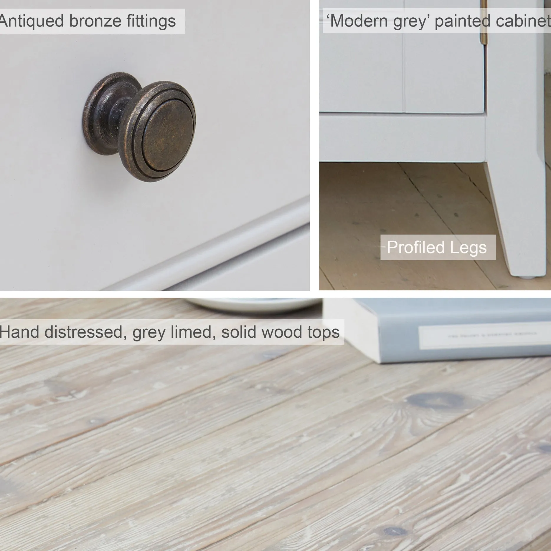 Ridley Grey Shoe Storage Cupboard