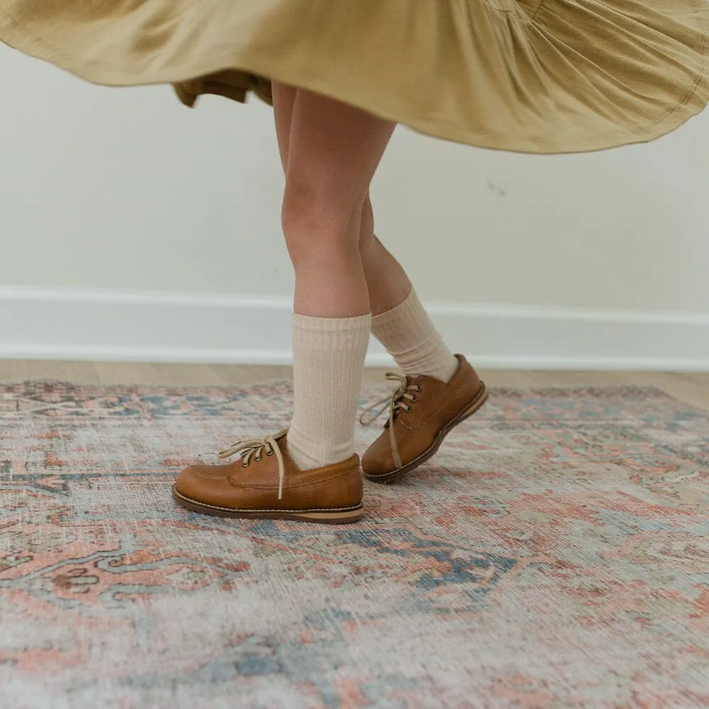 Rory Boat Shoe | Cognac