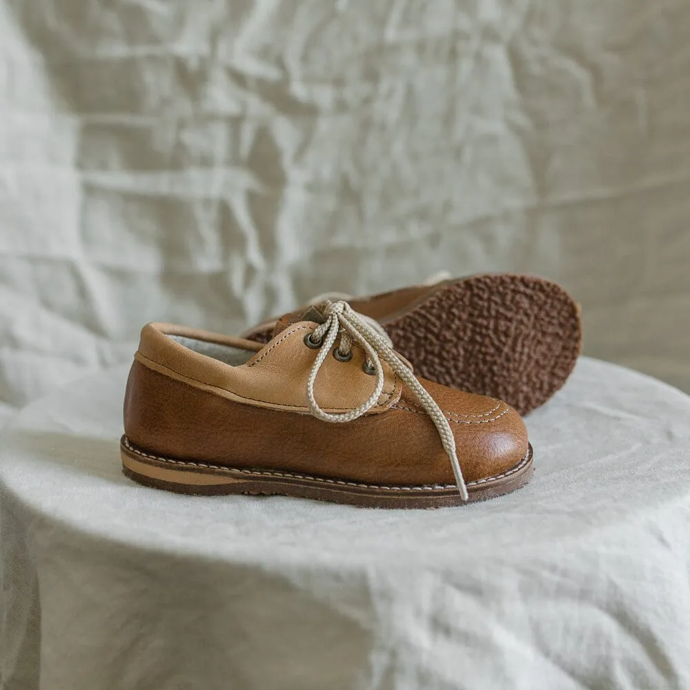 Rory Boat Shoe | Tan/Cognac