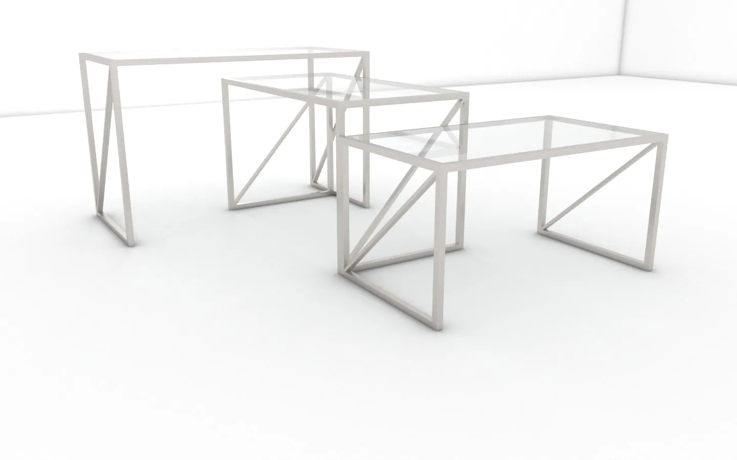 Solomon Nesting Buffet Tables