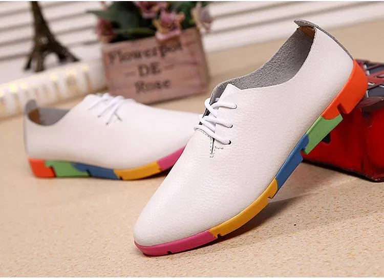 Stylish Genuine Leather Bunion Shoes for Women